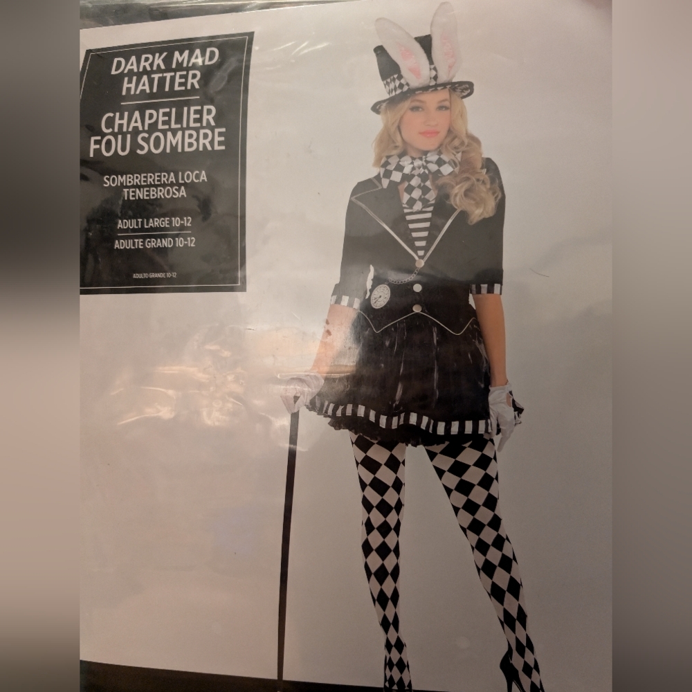 Women's Dark Mad Hatter Costume